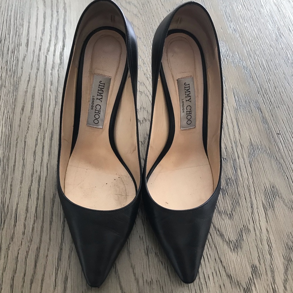 Classic Black Jimmy Choo’s